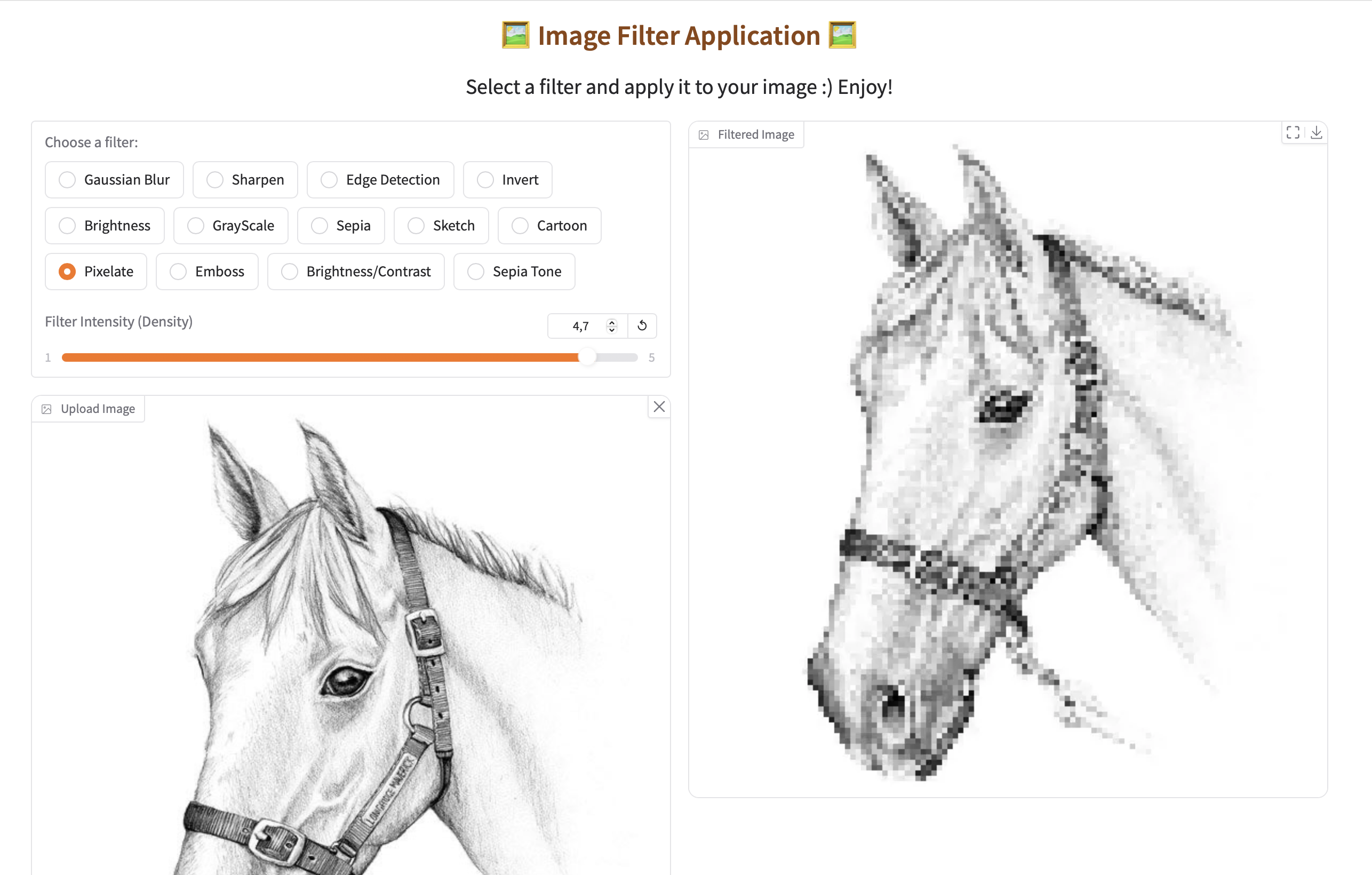 Image Filter App